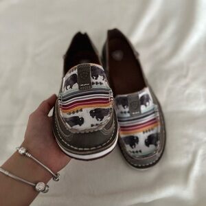 Ariat women’s buffalo print cruiser shoes